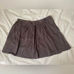 Skirt with floral print